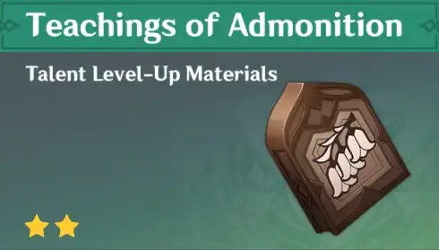 Teachings of Admonition Teachings Of Admonition