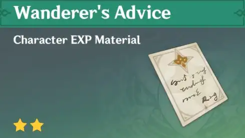 Wanderer's Advice Wanderers Advice