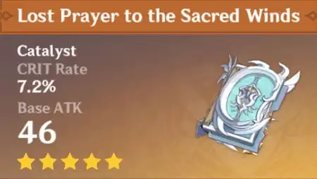 Lost Prayer To The Sacred Winds