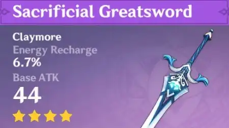 Sacrificial Greatsword