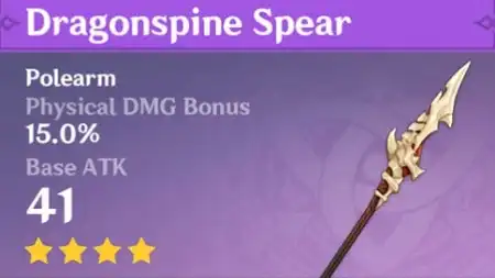 Dragonspine Spear