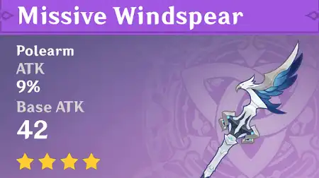 Missive Windspear